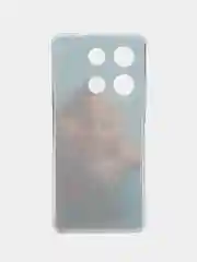 Светло-коричневый чехол для Infinix Note 30 Pro (Инфиникс Нот 30 Про), прозрачный, с рисунком, защита камеры
