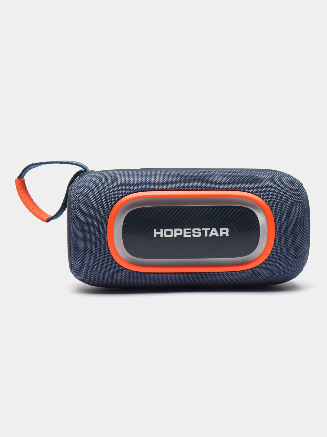 Синий портативная Bluetooth колонка HOPESTAR P65Pro - 50W с RGB подсветкой, TWS,  Premium