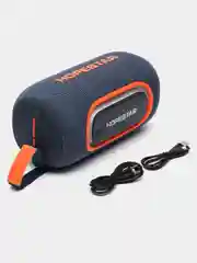 Синий портативная Bluetooth колонка HOPESTAR P65Pro - 50W с RGB подсветкой, TWS,  Premium