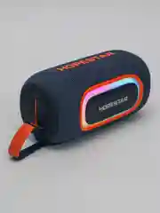 Синий портативная Bluetooth колонка HOPESTAR P65Pro - 50W с RGB подсветкой, TWS,  Premium