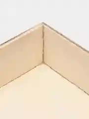 Белый купюрница деревянная