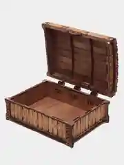 Коричневый шкатулка из дерева, универсальная