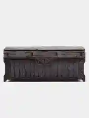 Серый шкатулка из дерева, универсальная