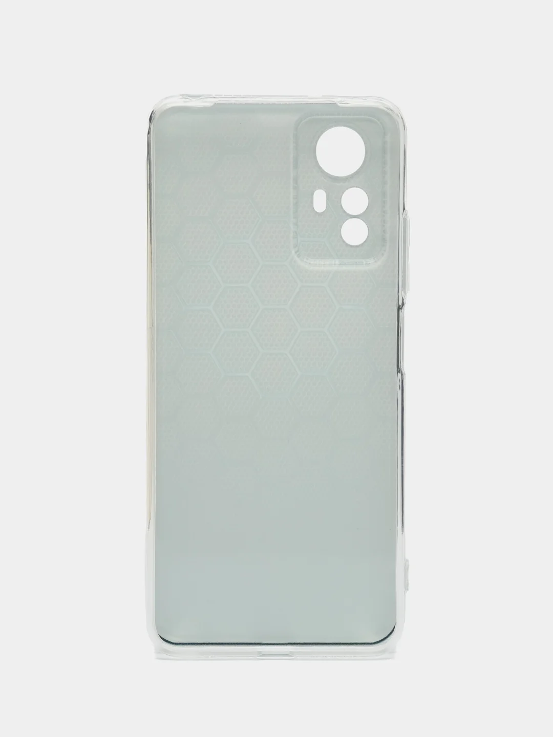 Темно-синий чехол прозрачный на Xiaomi Redmi Note 12S (Сяоми Редми Нот 12S), с рисунком, защита камеры