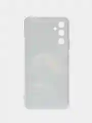Фуксия чехол на Samsung Galaxy A34 5G (Самсунг A34), прозрачный, с рисунком, защита камеры