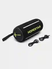 Черный портативная Bluetooth колонка HOPESTAR P58 - 40W с RGB подсветкой,TWS,  Premium
