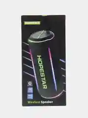 Черный портативная Bluetooth колонка HOPESTAR P58 - 40W с RGB подсветкой,TWS,  Premium