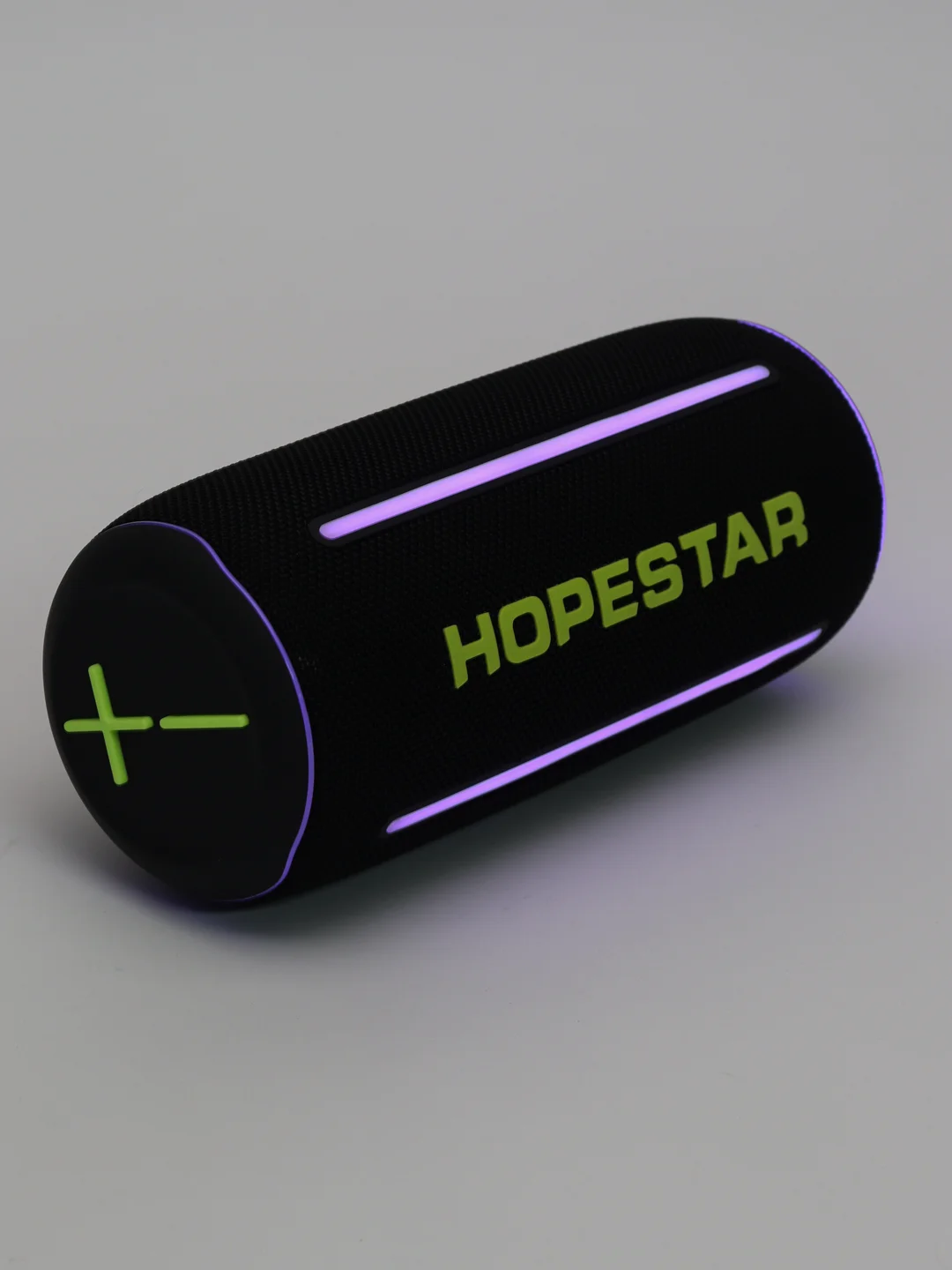 Черный портативная Bluetooth колонка HOPESTAR P58 - 40W с RGB подсветкой,TWS, Premium