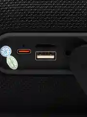 Черный портативная Bluetooth колонка HOPESTAR P58 - 40W с RGB подсветкой,TWS,  Premium
