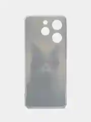 Синий меланж чехол на Tecno Spark 10 Pro (Текно Спарк 10 Про), прозрачный, с рисунком, защита камеры