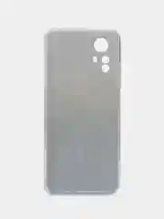 Небесно-голубой чехол прозрачный на Xiaomi Redmi Note 12S (Сяоми Редми Нот 12S), с рисунком, защита камеры