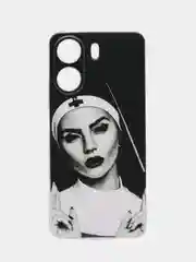 Бронзовый силиконовый чехол на Xiaomi Redmi 13C/Poco C65 (Сяоми Редми 13C/Поко С65), с рисунком
