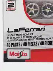 Красный коллекционная машинка металлическая сборная модель Ferrari Rafa, Enzo, F12 Феррари 488