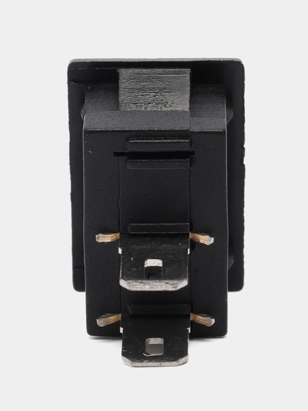 Красный клавишный переключатель 10х15 мм 2pin 3A 250v