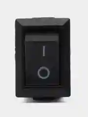 Красный клавишный переключатель 10х15 мм 2pin 3A 250v