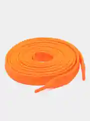Шнурки плоские, нейлоновые, оранжевые, 10 мм, 100 см, 1 пара