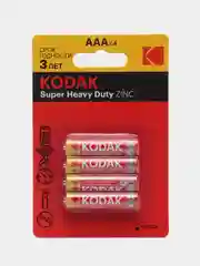Батарейки KODAK Super Heavy Duty LR03 LR3, AAA, мизинчиковые