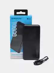 Белый внешний аккумулятор Borofone 10000 мАч Powerbank