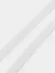 Шнурки плоские, нейлоновые, белые, 10 мм, 120 см, 1 пара