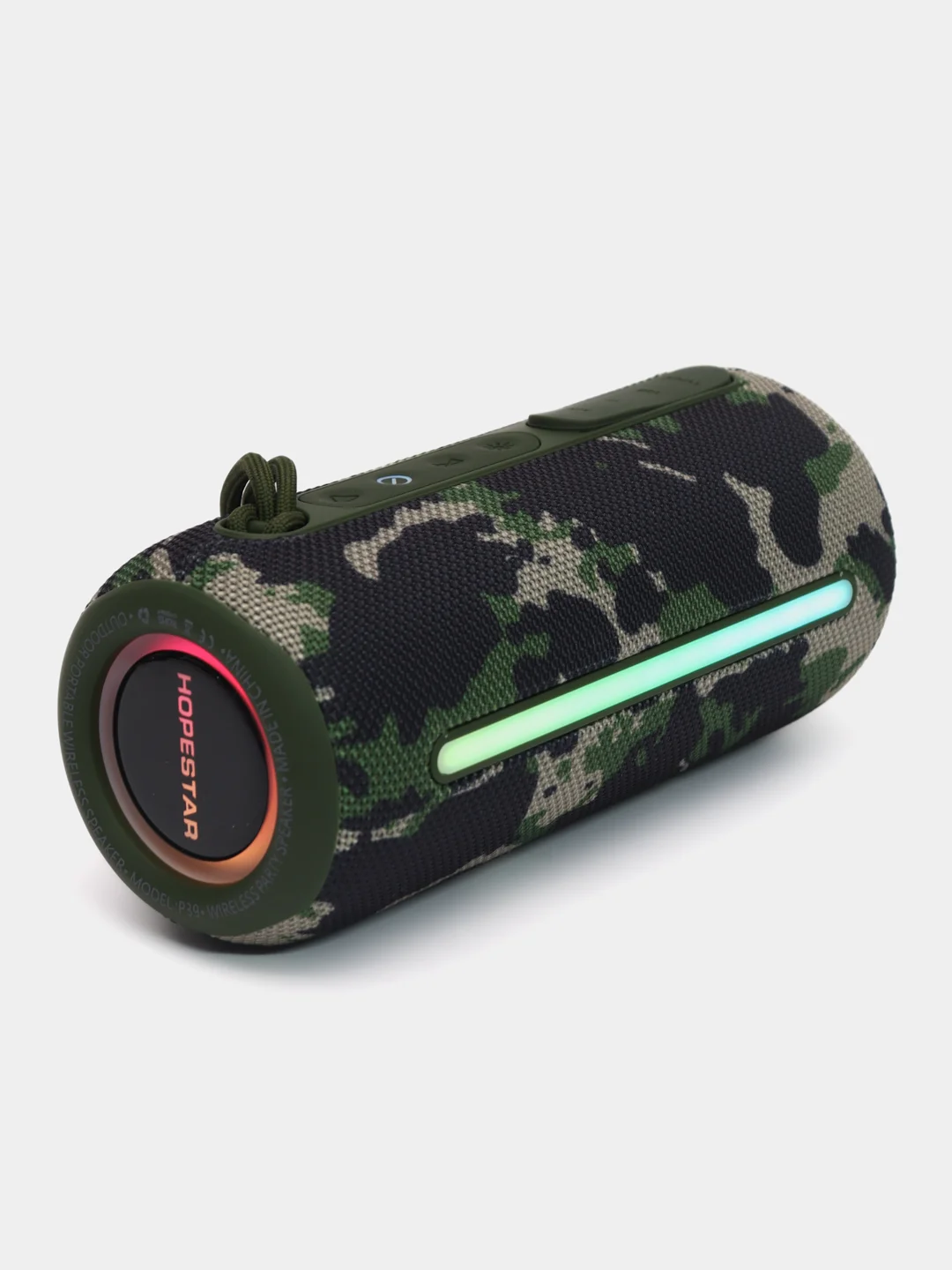 Зелёный хаки портативная колонка Bluetooth HOPESTAR A60 / P39