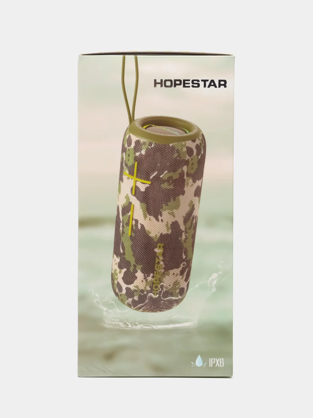 Зелёный хаки портативная колонка Bluetooth HOPESTAR A60 / P39