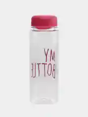 Тёмно-розовый спортивная бутылка для воды и коктейлей My Bottle с крышкой, 500 мл