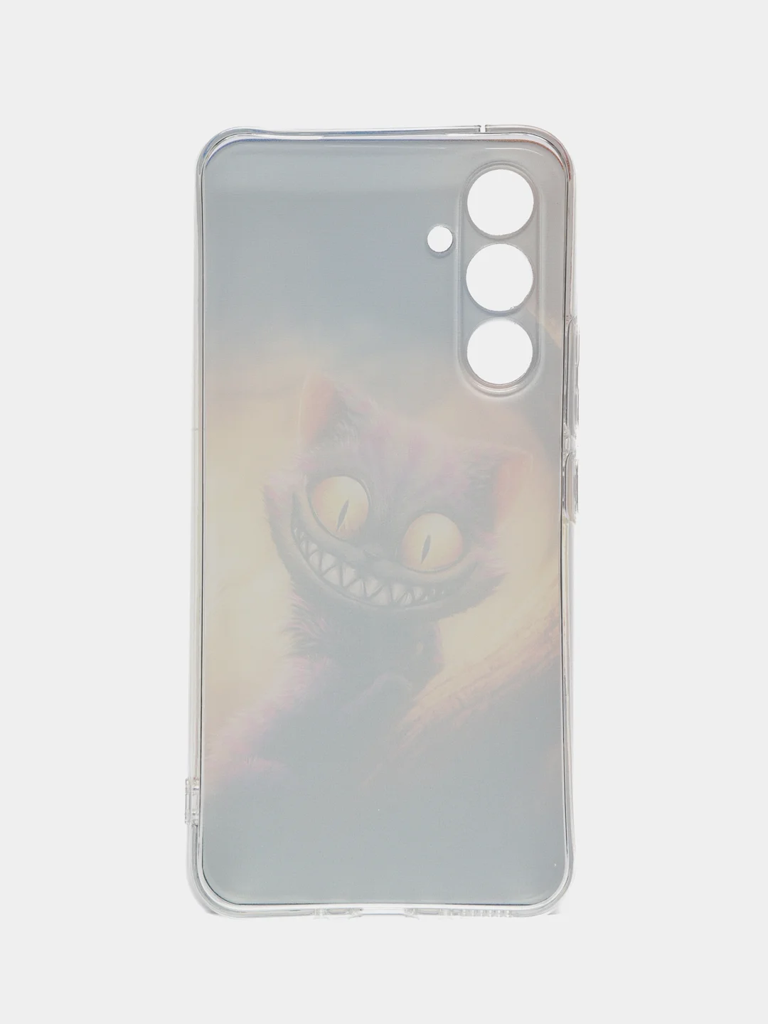 Индиго силиконовый чехол на Samsung Galaxy A54 5G / Самсунг A54 прозрачный, с рисунком