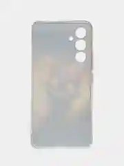 Индиго силиконовый чехол на Samsung Galaxy A54 5G / Самсунг A54 прозрачный, с рисунком