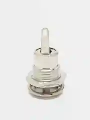 Разъем питания DC 5.5*2.1мм Гнездо на корпус металл DC-099 DC099