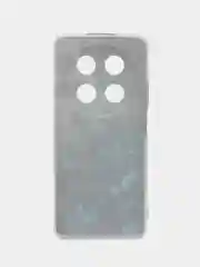 Бирюзовый чехол на Huawei Nova 12i / Хуавей Нова 12i прозрачный, с рисунком, защита камеры