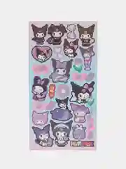 Стикерпак Куроми, набор наклеек Kuromi, наклейки для скрапбукинга