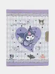 Фиолетовый блокнот с замком Куроми, записная книжка Kuromi