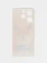 Оранжевый чехол на Tecno Spark 10 Pro (Текно Спарк 10 Про), прозрачный, с рисунком, защита камеры