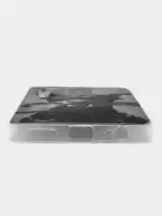 Серый чехол на Tecno Spark 10 Pro (Текно Спарк 10 Про), прозрачный, с рисунком, защита камеры