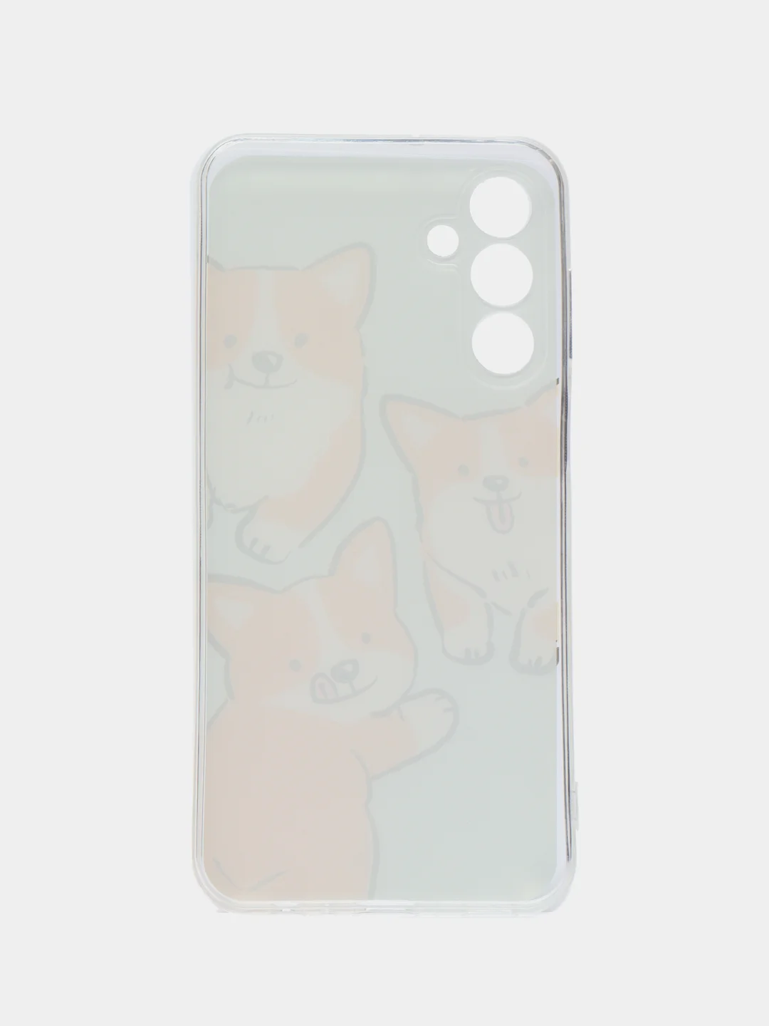 Пурпурный силиконовый чехол на Samsung Galaxy M15 5G / Самсунг М15 5G  прозрачный, с рисунком
