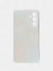 Пурпурный силиконовый чехол на Samsung Galaxy M15 5G / Самсунг М15 5G  прозрачный, с рисунком