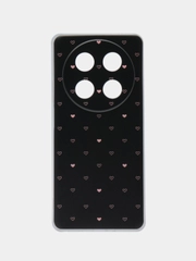 Чехол на Huawei Nova 12i / Хуавей Нова 12i прозрачный, с рисунком, защита камеры