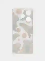 Терракотовый чехол на Tecno Spark 10 Pro (Текно Спарк 10 Про), прозрачный, с рисунком, защита камеры