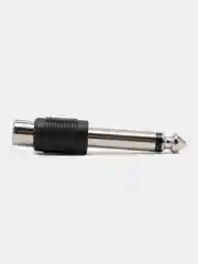 2 штуки Переходник аудио с RCA тюльпан на штекер джек 6.35мм моно