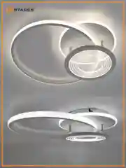 Управляемая потолочная люстра светодиодная с пультом Estares ADARA 70W круг бел,до 20 кв.м