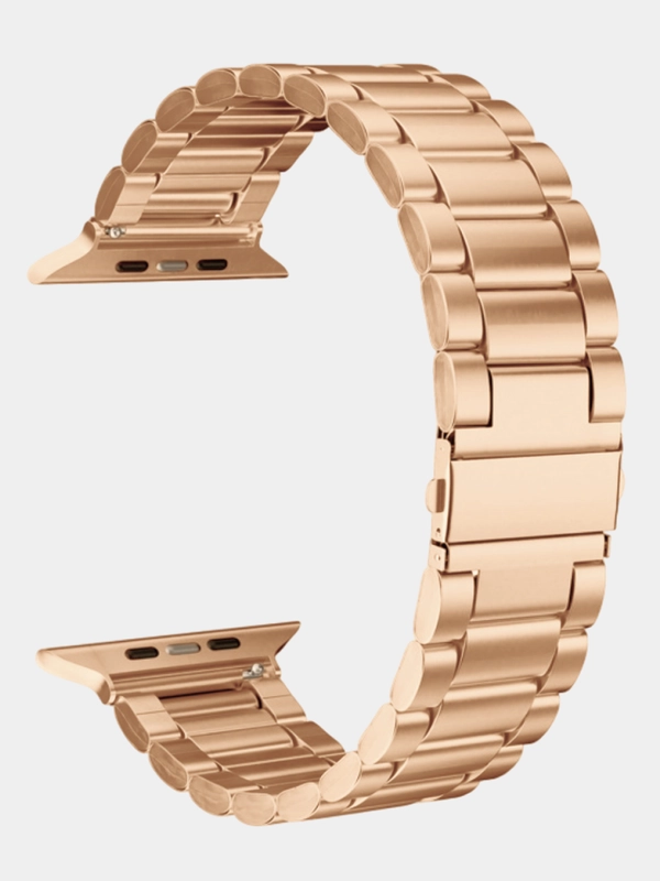 Ремешок для смарт-часов Apple Watch, стальной, блочный, металлический, 38-49 мм, ULTRA
