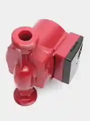 Красный циркуляционный насос GRUNDFOS UPS 25-40, монтажная длина 180 мм., с гайками