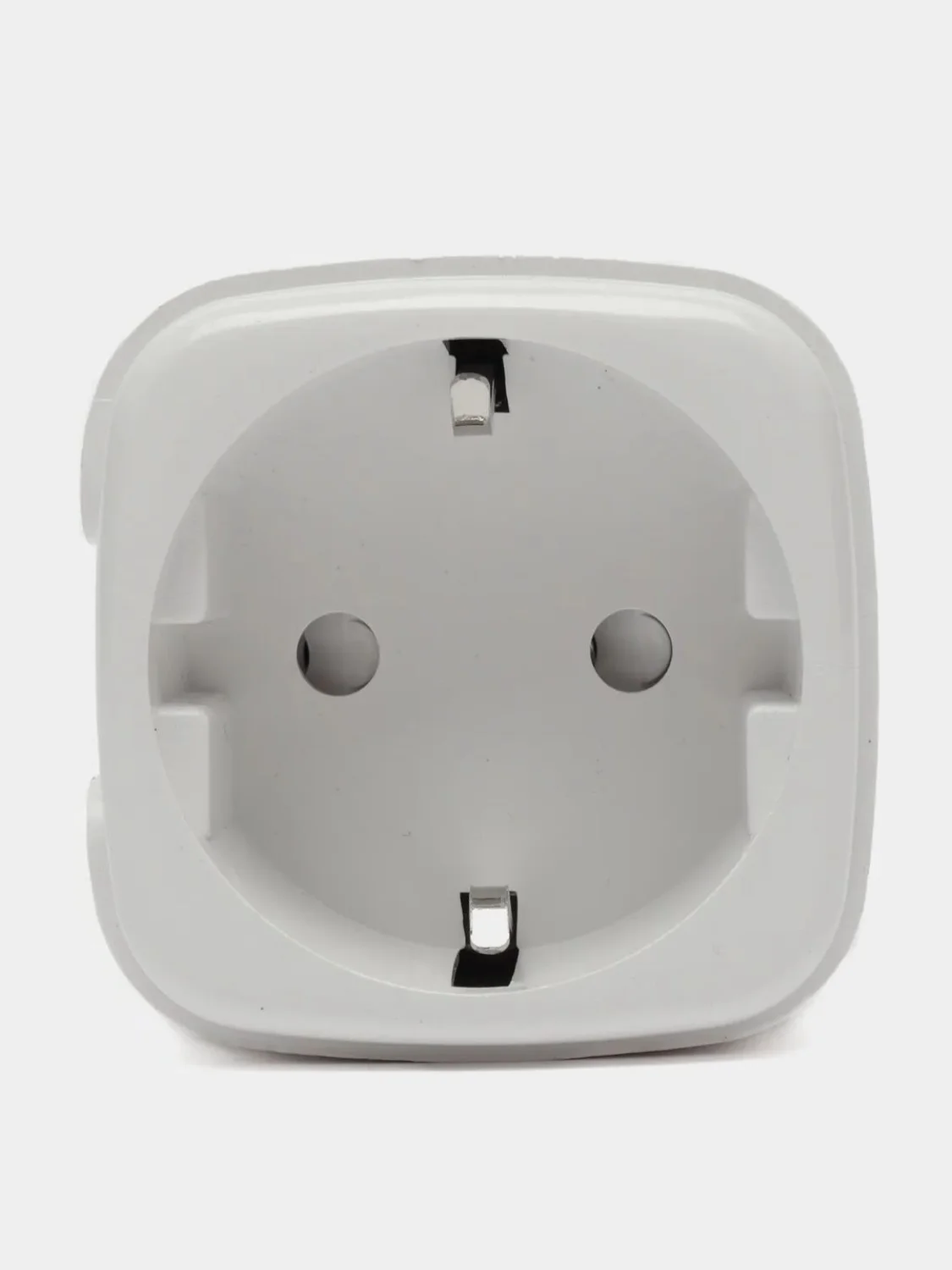 Белый умная беспроводная розетка с WiFi,работает с Алисой,Марусей,Tuya и Smart Life
