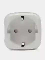 Белый умная беспроводная розетка с WiFi,работает с Алисой,Марусей,Tuya и Smart Life