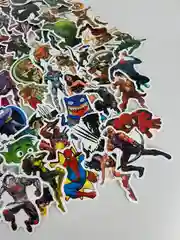 Стикеры наклейки Марвел супергерои "Marvel", 100 шт