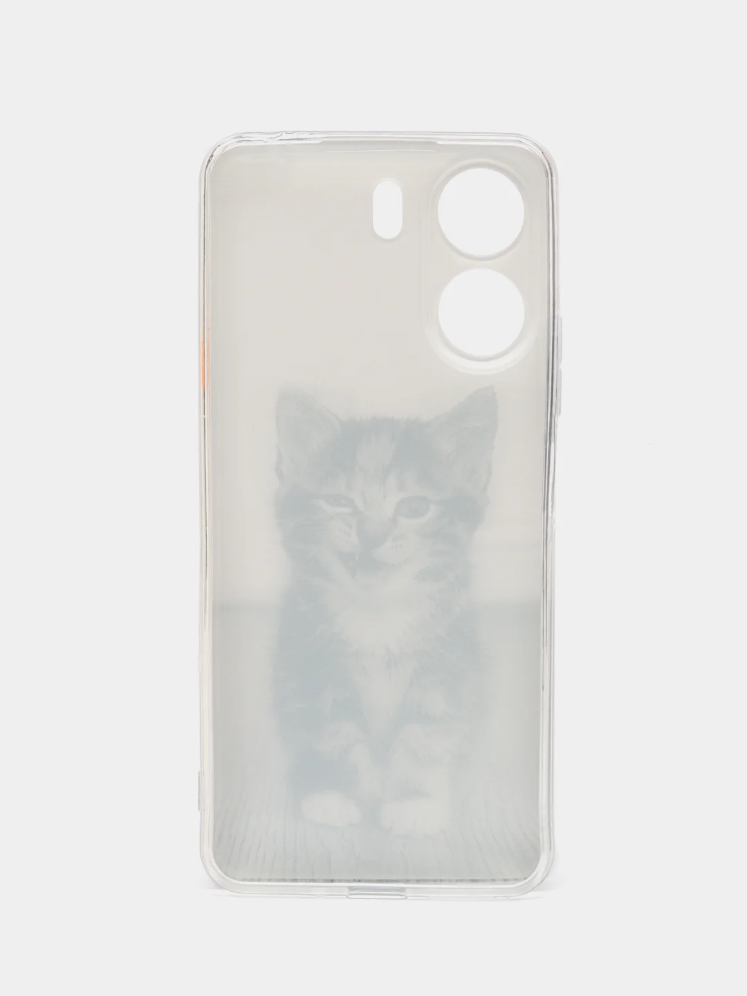 Молочный силиконовый чехол на Xiaomi Redmi 13C/Poco C65 (Сяоми Редми 13C/Поко С65), с рисунком