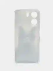 Синий меланж силиконовый чехол на Xiaomi Redmi 13C/Poco C65 (Сяоми Редми 13C/Поко С65), с рисунком