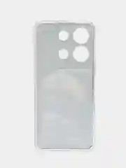 Фуксия чехол для Infinix Note 30i (Инфиникс Нот 30и), прозрачный, с рисунком, защита камеры