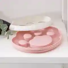 Желтый мыльница пластиковая Лапка, 13,5102,5 см,