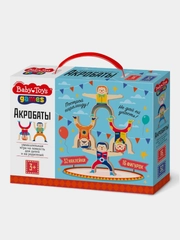 Игра настольная Десятое королевство Baby Toys Games "Акробаты", 16 деталей